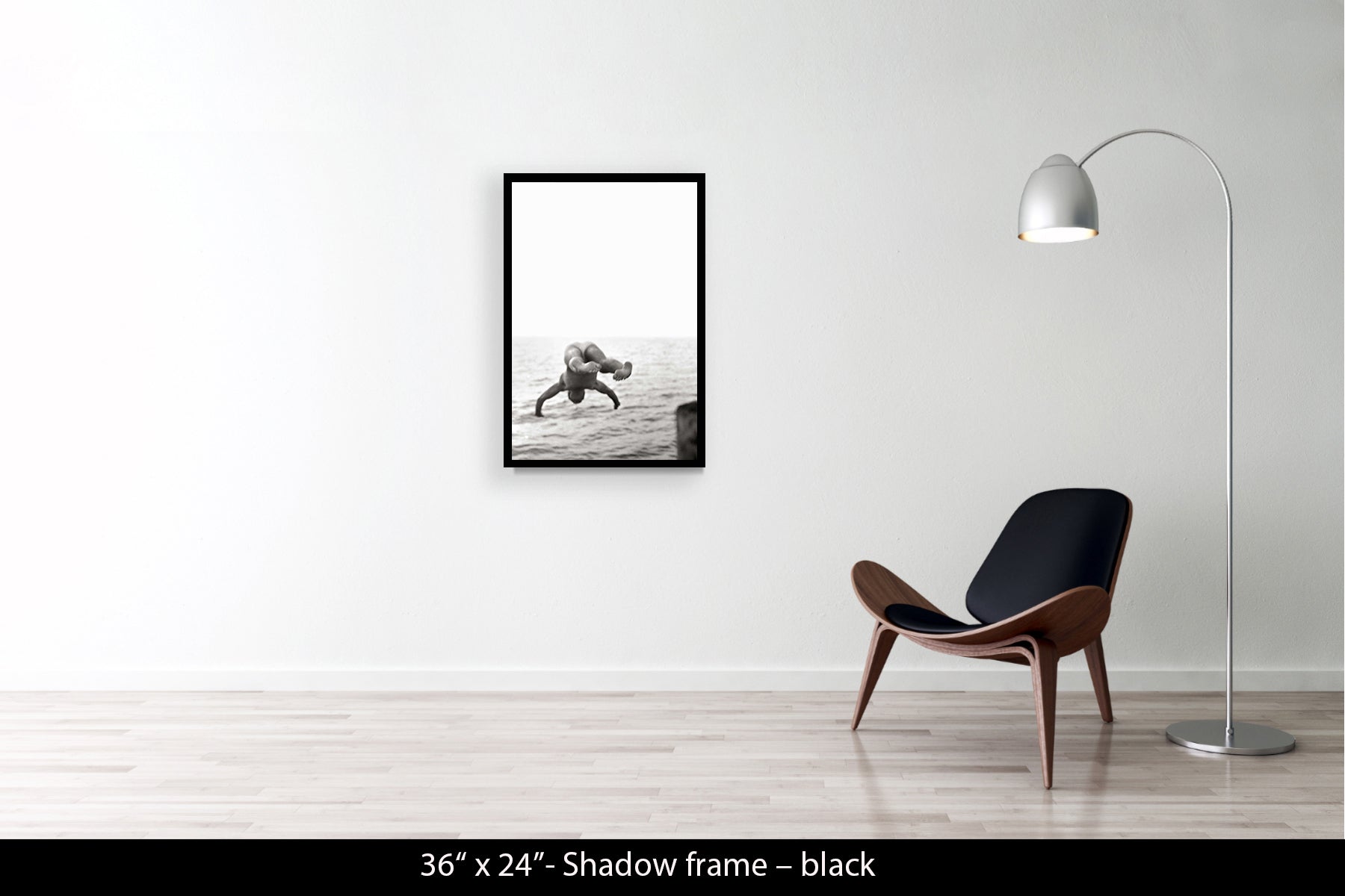 THE DIVER. WATER ISLAND, NY, 2000