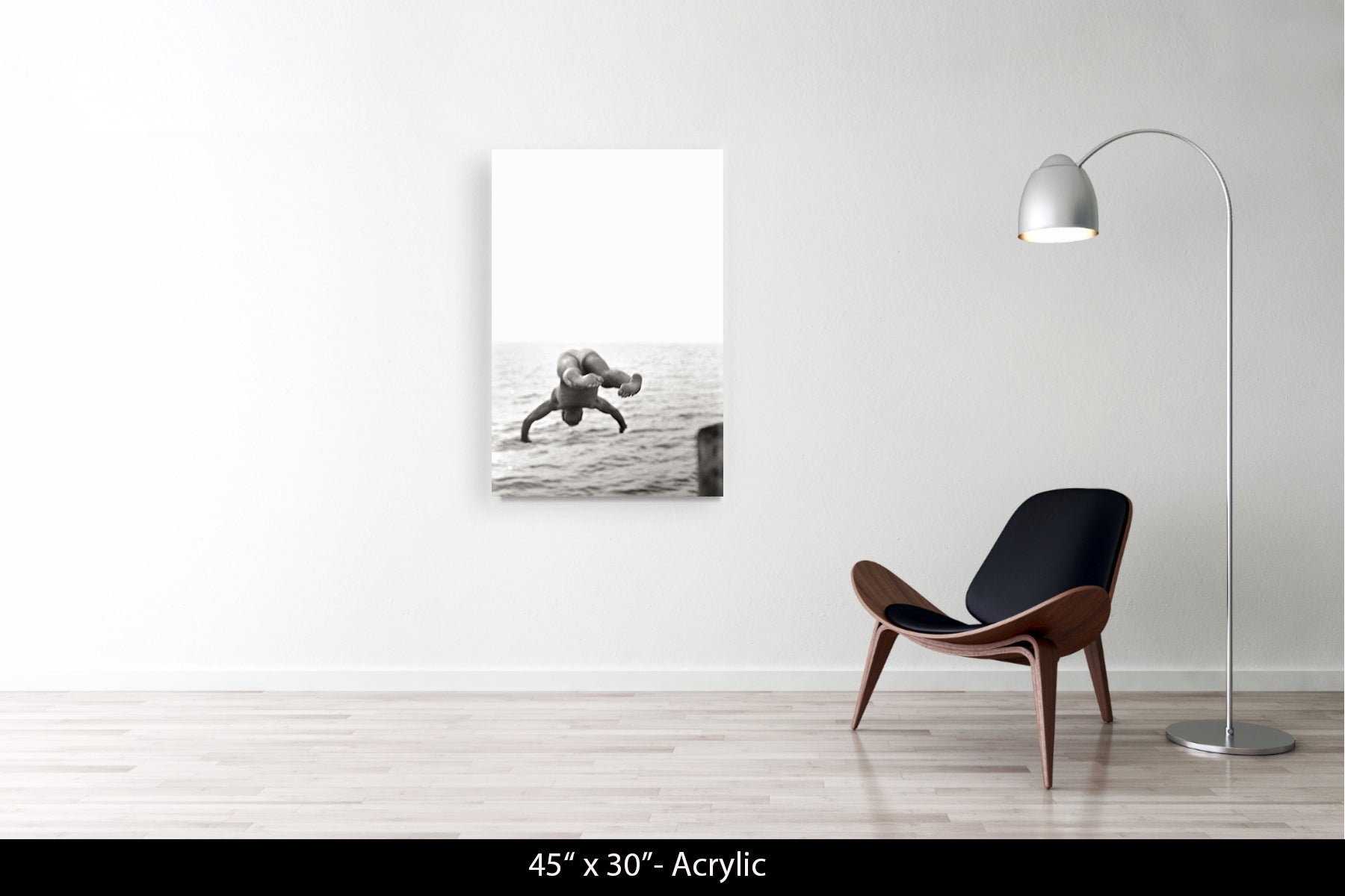 THE DIVER. WATER ISLAND, NY, 2000