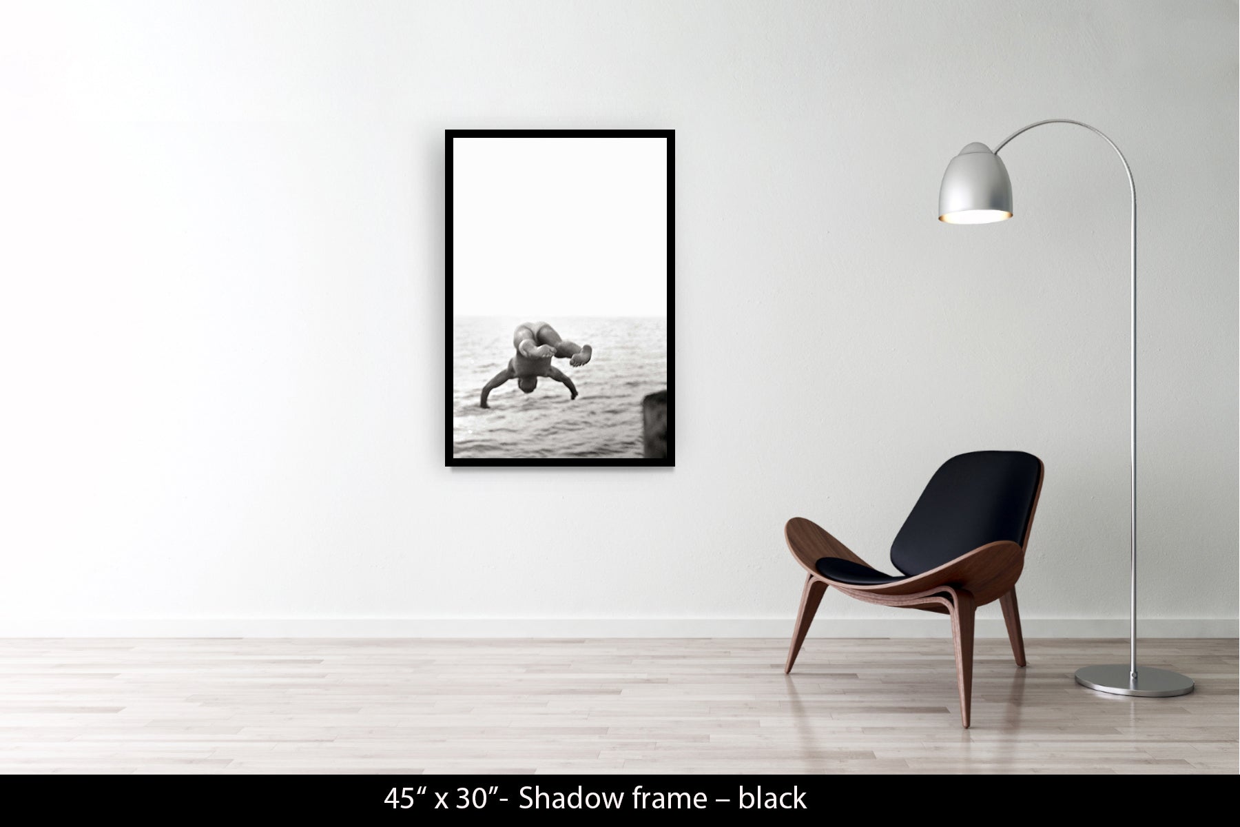 THE DIVER. WATER ISLAND, NY, 2000