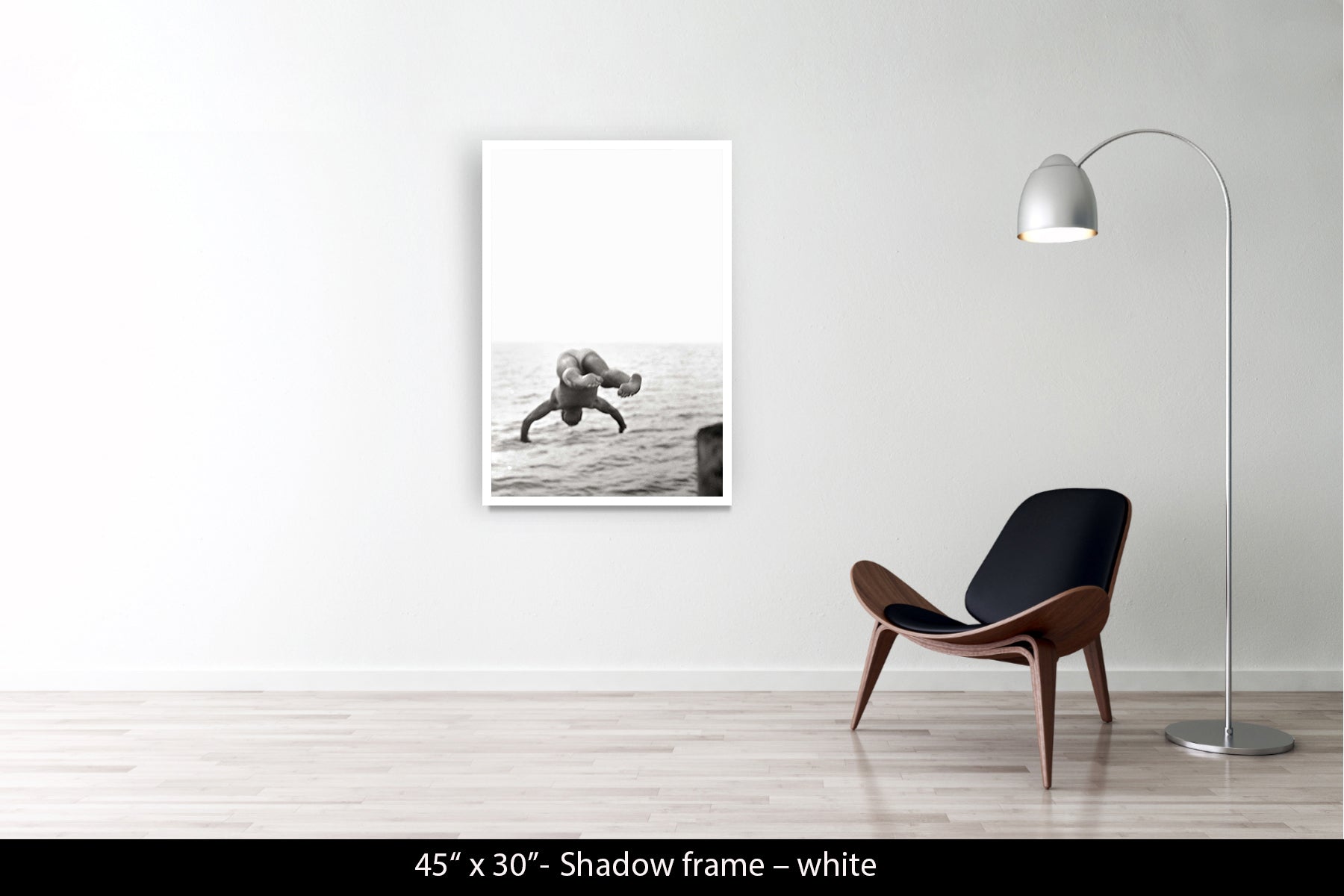 THE DIVER. WATER ISLAND, NY, 2000