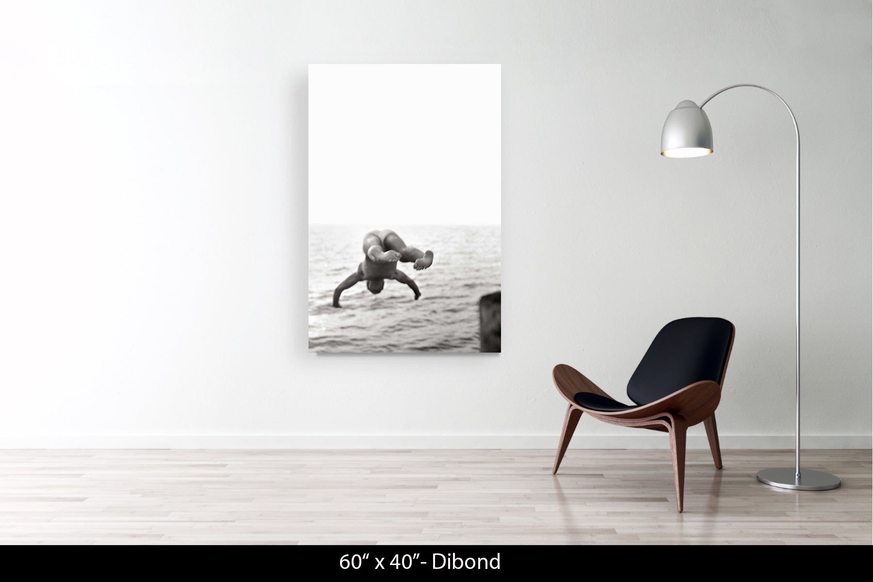 THE DIVER. WATER ISLAND, NY, 2000