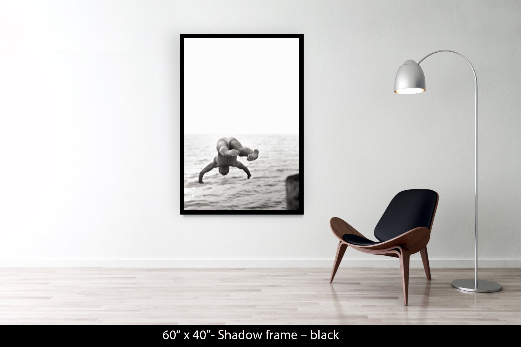 THE DIVER. WATER ISLAND, NY, 2000