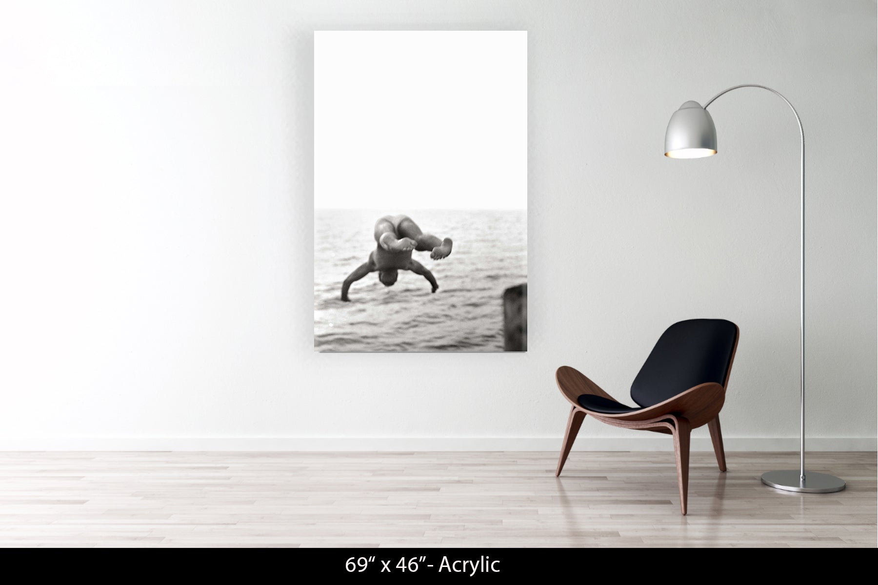 THE DIVER. WATER ISLAND, NY, 2000