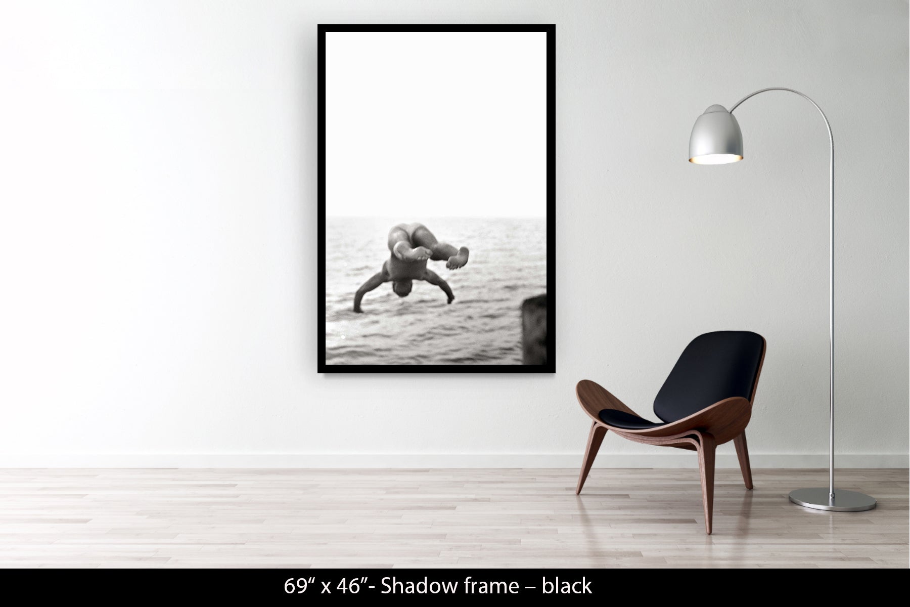 THE DIVER. WATER ISLAND, NY, 2000