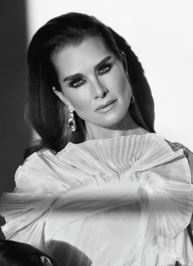 Brooke Shields & Helena Christensen for L’Officiel Italia