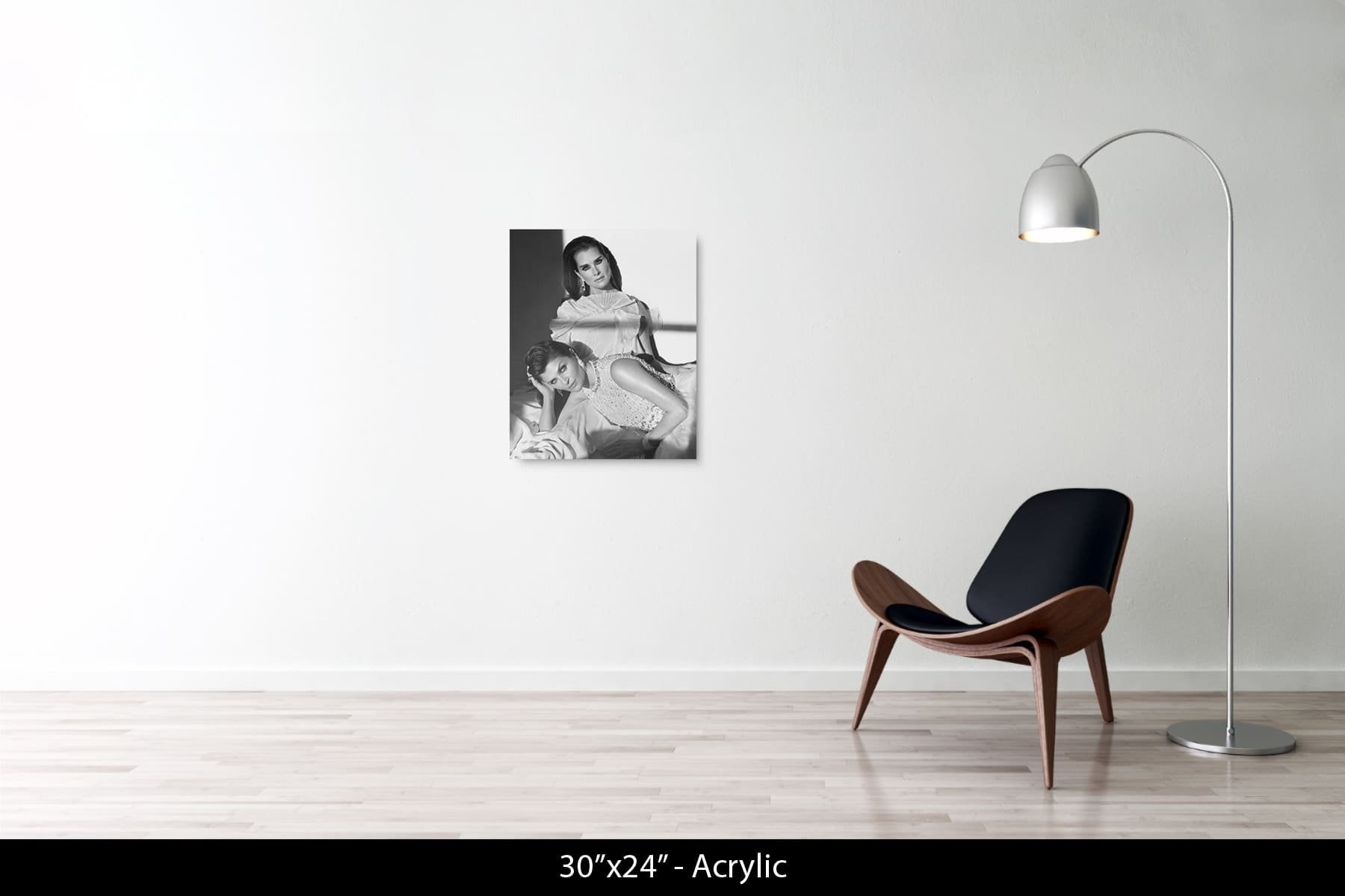 Brooke Shields & Helena Christensen for L’Officiel Italia