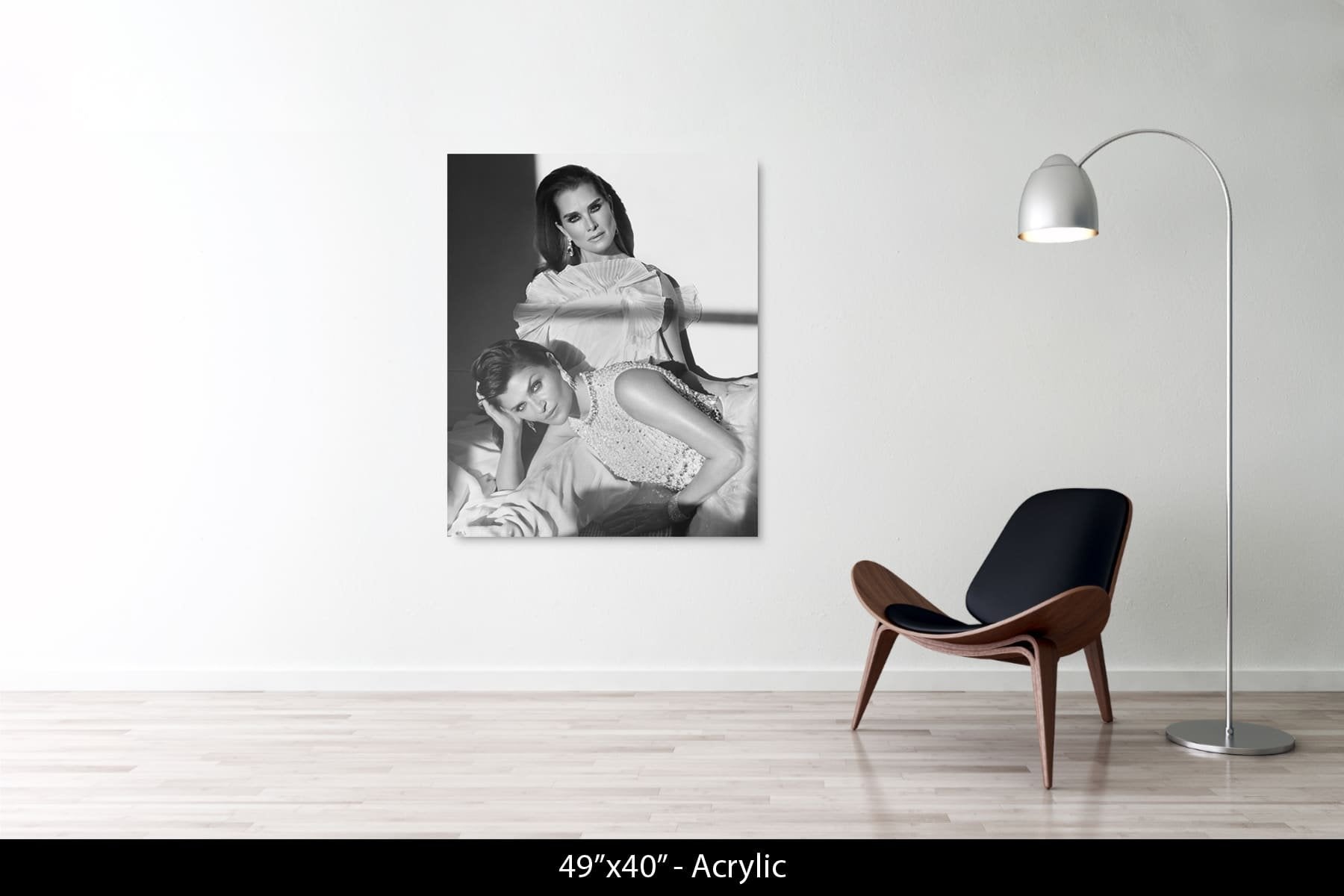 Brooke Shields & Helena Christensen for L’Officiel Italia