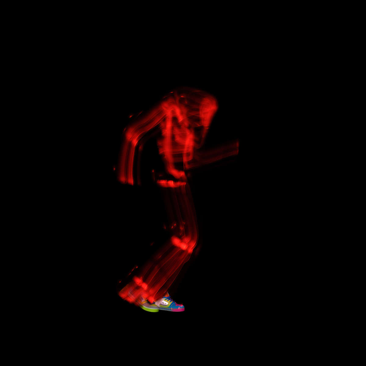 Kinetic Colors - Red Square