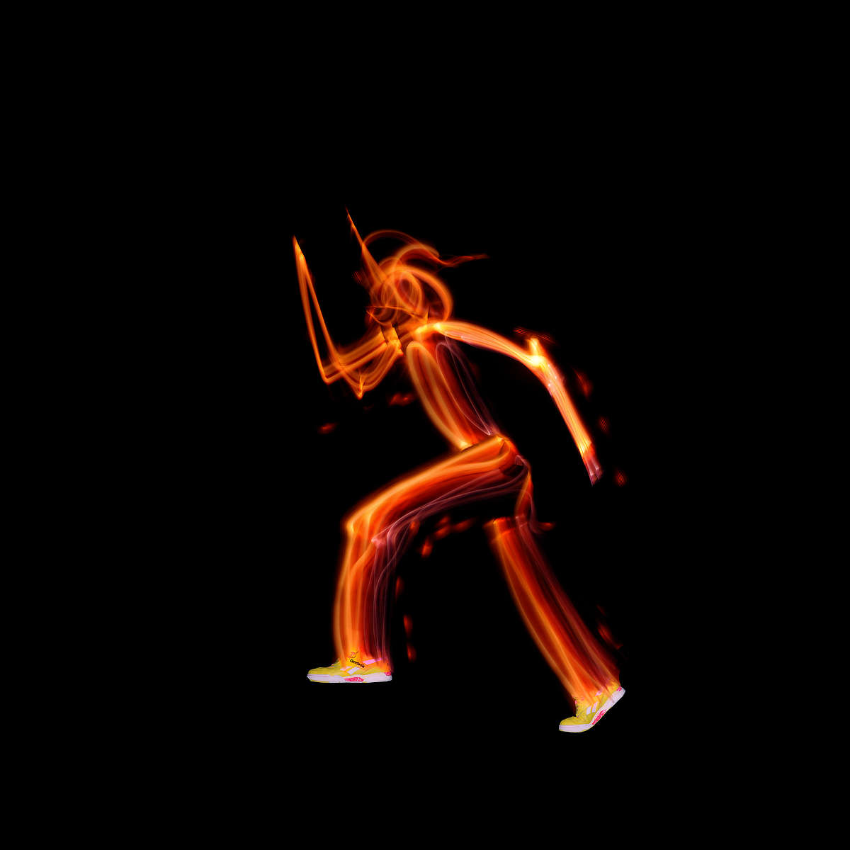 Kinetic Colors - Orange Square