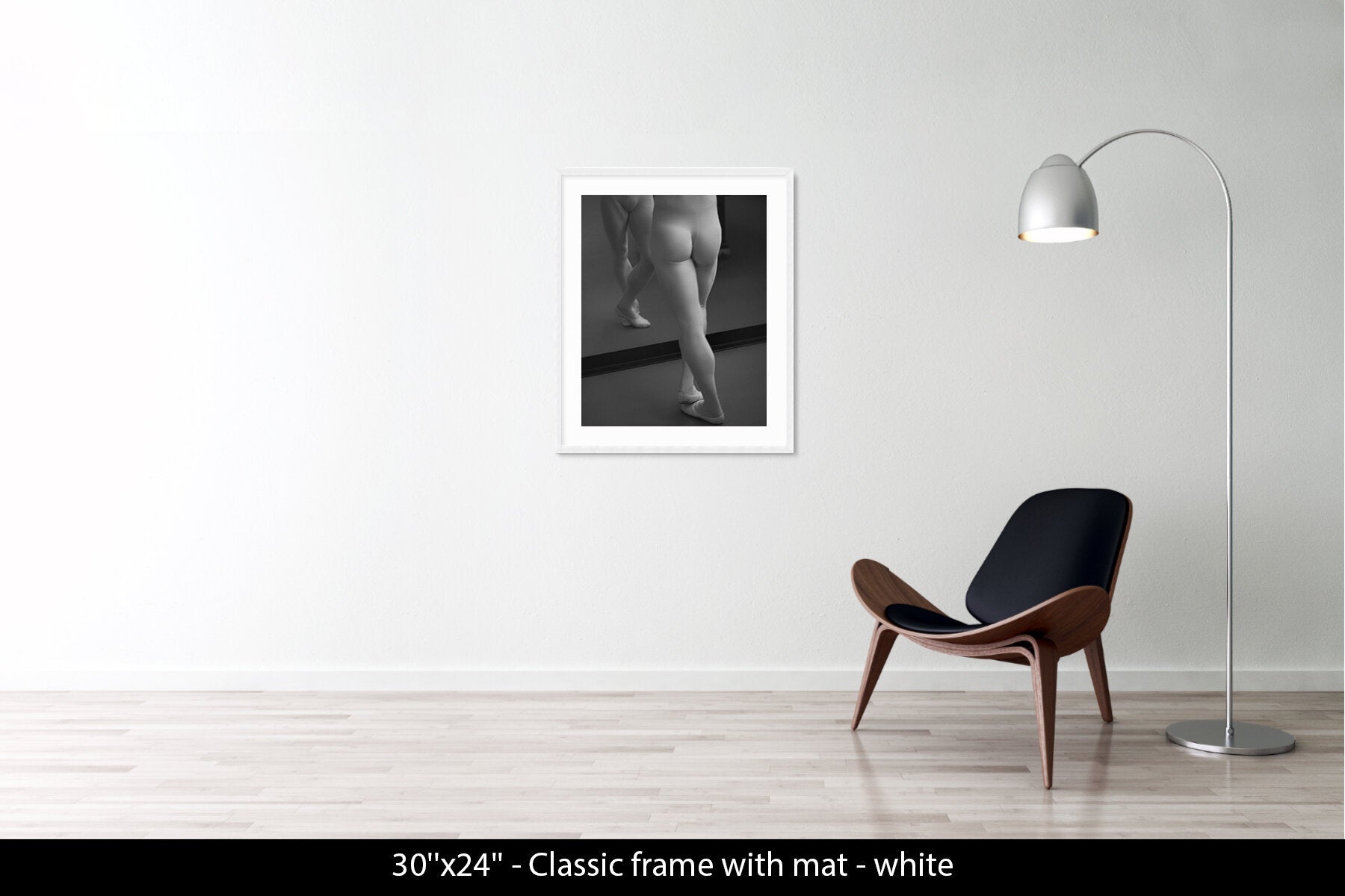 Gonzalo’s legs in a mirror, New York City Ballet, 2013