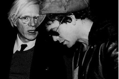 ANDY WARHOL AND LOU REED