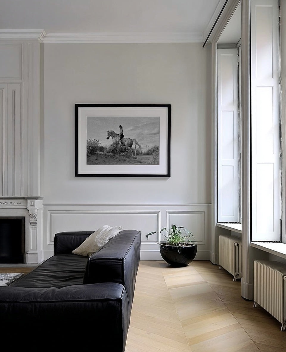 Sandrine, Cavalière, Camargue 1997