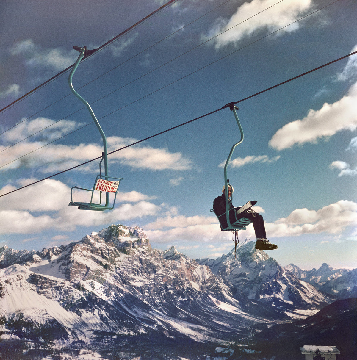Slim Aarons, Cortina d'Ampezzo, 1962