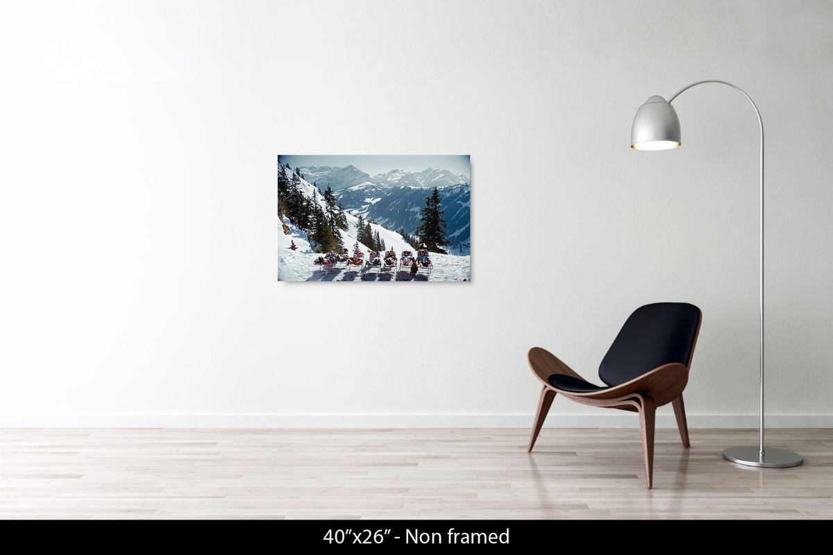 Lounging In Gstaad, 1961