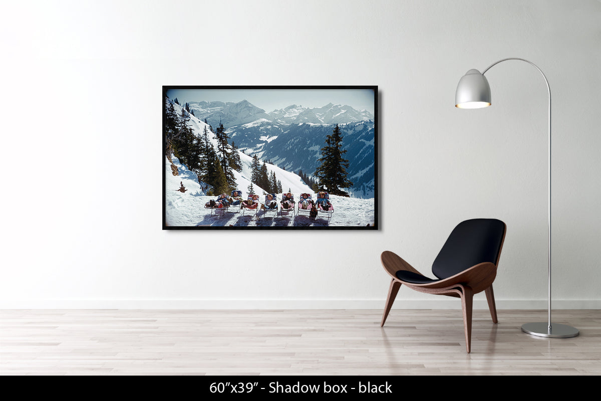 Lounging In Gstaad, 1961