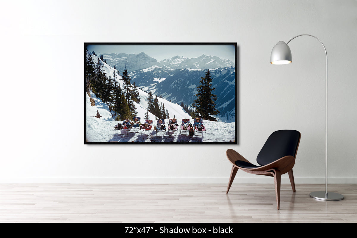 Lounging In Gstaad, 1961